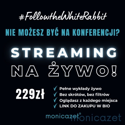 Bilet ONLINE #FollowtheWhiteRabbit - 7 lutego 2026
