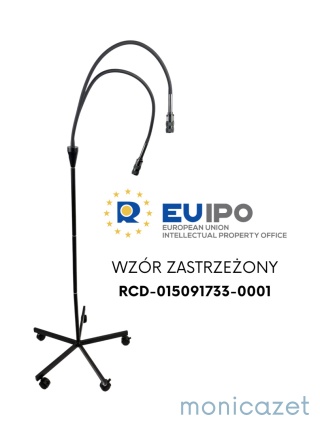 Double Light™ Lampa UV LED z ekranem ochronnym III generacji - OUTLET -50%