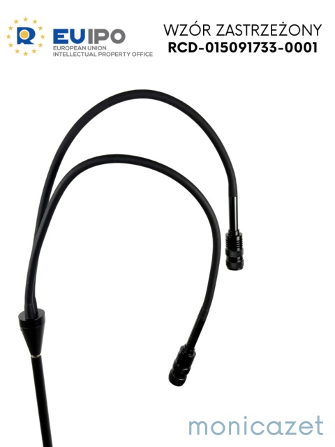 Double Light™ Lampa UV LED z ekranem ochronnym III generacji - OUTLET -50%