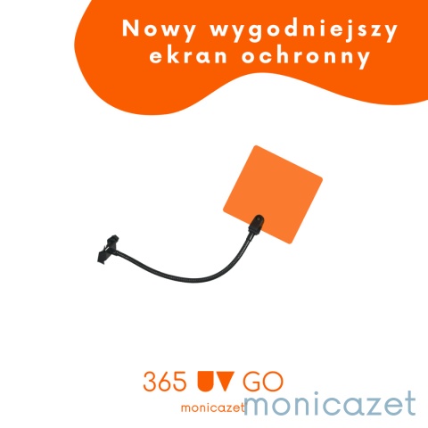 Lampa UV LED z ekranem ochronnym II GENERACJI - OUTLET -50%
