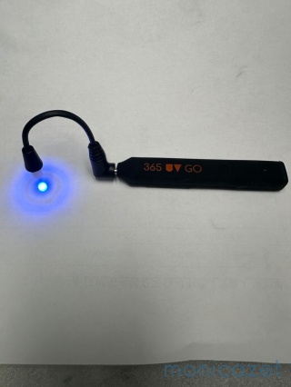 PinPoint 365 UV GO - bezprzewodowa lampa napęsetowa