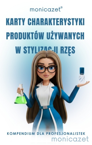E-BOOK - KARTY CHARAKTERYSTYKI PRODUKTÓW UŻYWANYCH W STYLIZACJI - Kompendium dla Profesjonalistek