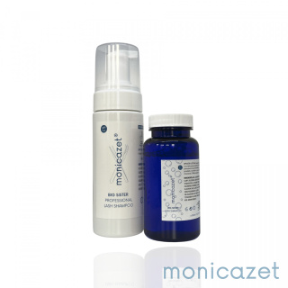 ZESTAW - Szampon do rzęs BIG SISTER PROFESSIONAL 150ml w butelce pianotwórczej + REFILL 150 ml